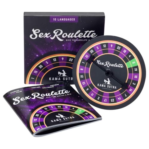 Sex Roulette Kama Sutra - sex spoločenská hra (v 10 jazykoch)