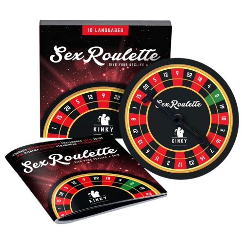 Sex Roulette Kinky - sex spoločenská hra (v 10 jazykoch)