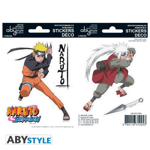 Súprava nálepiek Naruto Shippuden