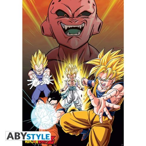 Plagát Dragon Ball - Buu Vs Saiyans (91,5x61)