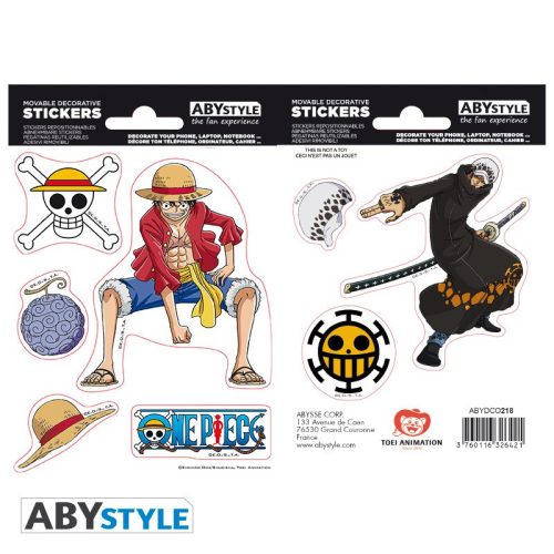 Súprava nálepiek One Piece