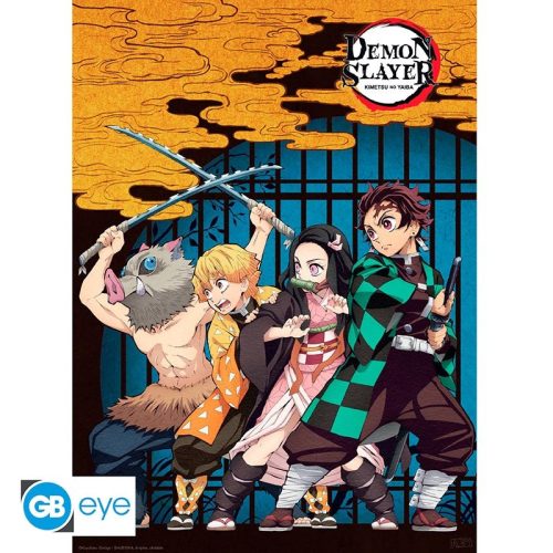 Plagát Demon Slayer - Skupina (52x38)