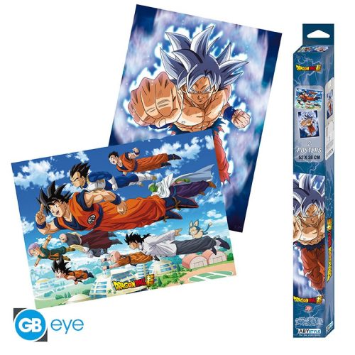 Súprava 2 plagátov Dragon Ball - Goku a priatelia