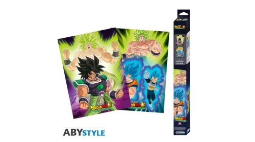 Súprava 2 plagátov Dragon Ball - Broly
