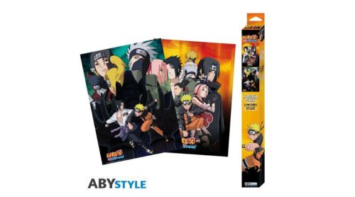 Súprava plagátov Naruto Shippuden - Ninjas (2x52x38)