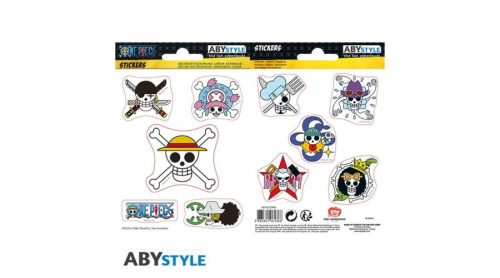 Súprava nálepiek One Piece - Lebky