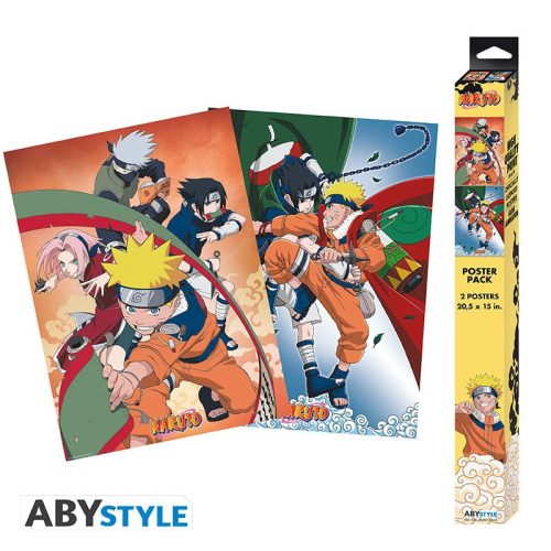 Súprava plagátov Naruto Shippuden - Tím 7 (2x52x38)