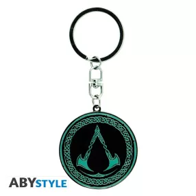 Assassin's Creed - Valhalla kovová kľúčenka