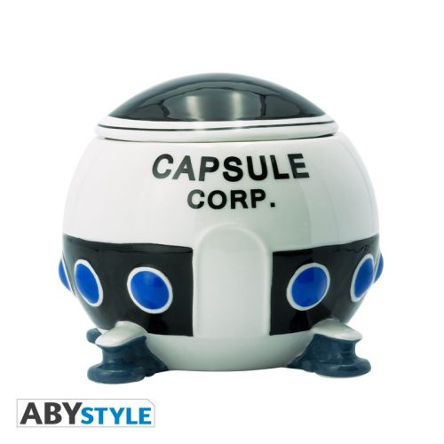 Dragon Ball Capsule Corp vesmírna loď 3D hrnček