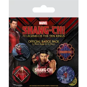 Sada odznakov Shang-Chi a legenda o desiatich prsteňoch