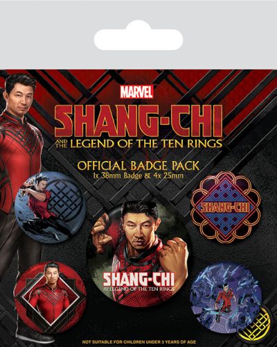 Sada odznakov Shang-Chi a legenda o desiatich prsteňoch