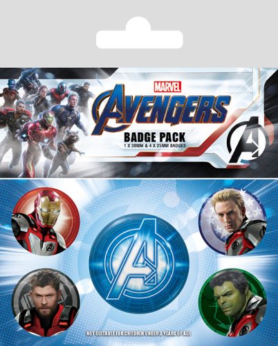 Sada odznakov Avengers: Koniec hry