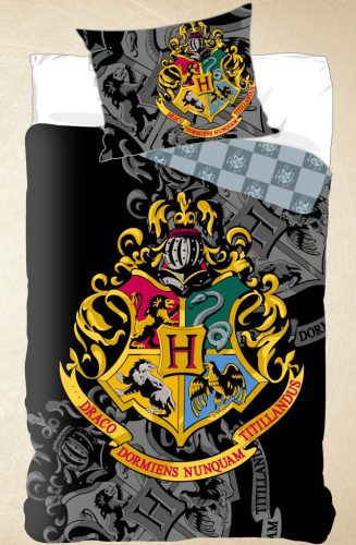Harry Potter čierna Hogwarts obliečka na perinu