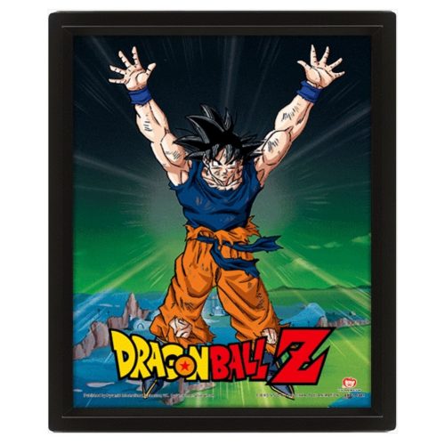 Holografický plagát Dragon Ball Z s rámom