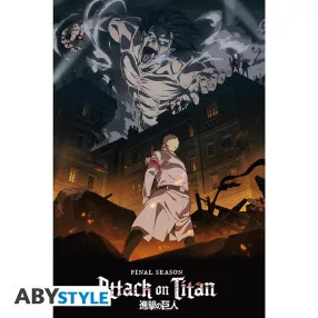 Plagát Attack on Titan - Season 4 key art (91,5x61cm)