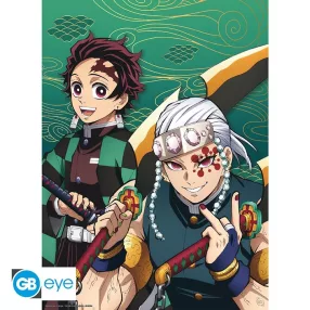 Plagát Demon Slayer - Tanjiro & Tengen (52x38)