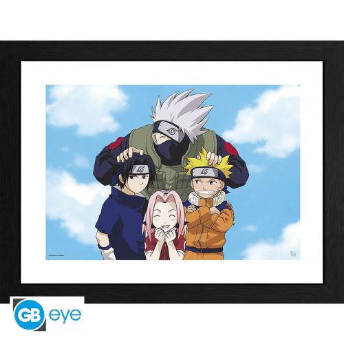 Zarámovaný plagát Naruto - Foto Tím 7