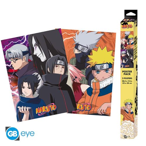 Súprava plagátov Naruto - Konoha Ninjas & Deserters
