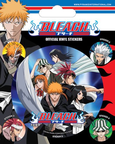 Súprava nálepiek Bleach