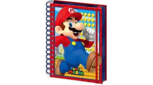 Špirálový zápisník Super Mario A5 Wiro A5
