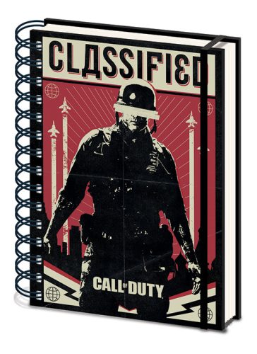 Špirálový zápisník Call of Duty: Black Ops Cold War A5