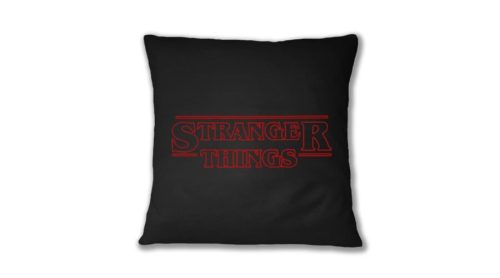 Stranger Things logo obliečka na vankúš