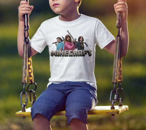 Minecraft film, detské tričko