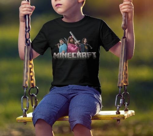 Minecraft film, detské tričko
