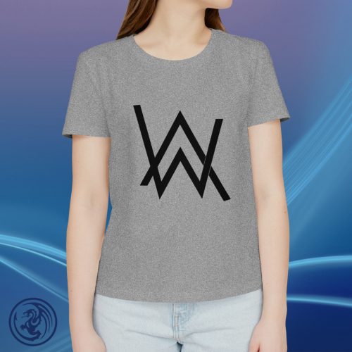 Alan Walker logo, dámske tričko