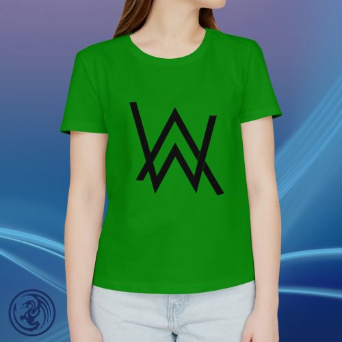 Alan Walker logo, dámske tričko
