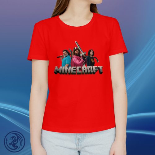 Minecraft film, dámske tričko