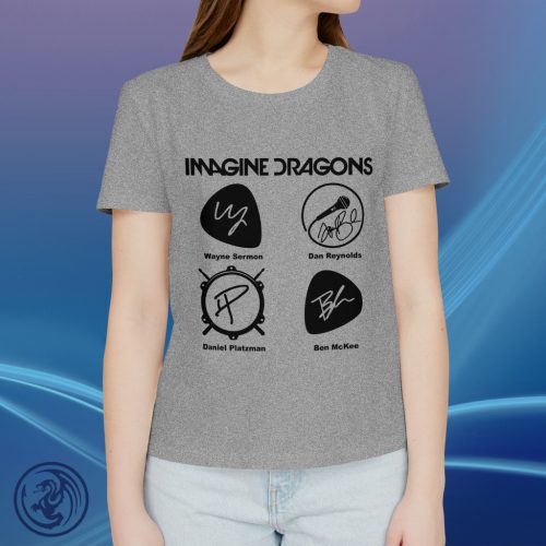 Imagine Dragons - Autogram, dámske tričko