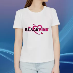 Black Pink logo dámske tričko