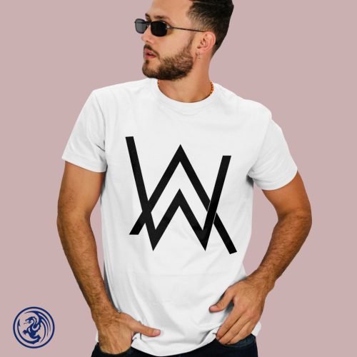 Alan Walker logo, pánske tričko