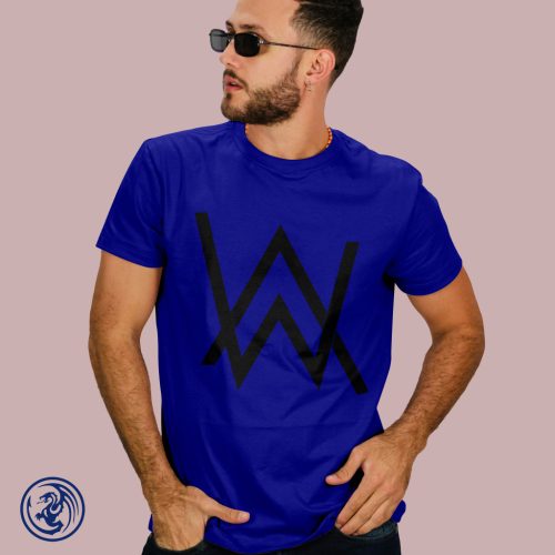 Alan Walker logo, pánske tričko