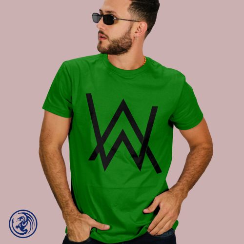 Alan Walker logo, pánske tričko