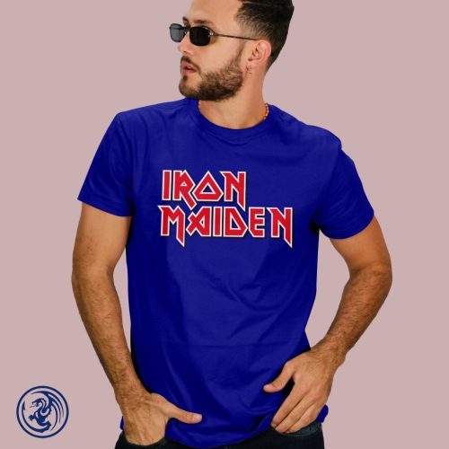 Iron Maiden - logo, pánske tričko