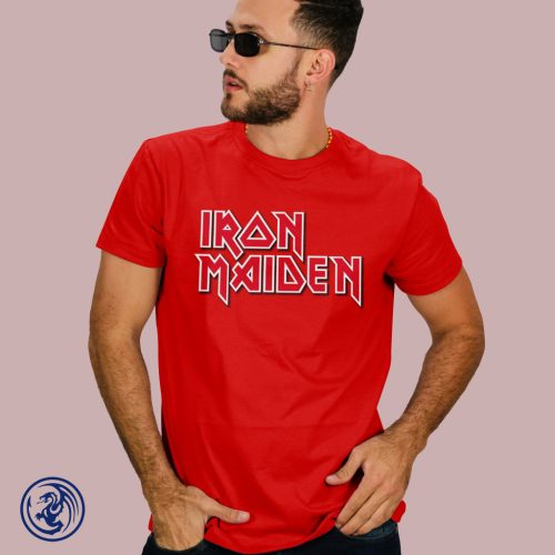 Iron Maiden - logo, pánske tričko