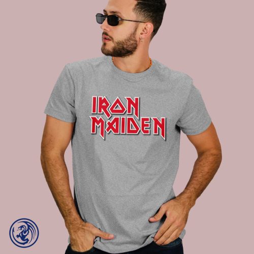 Iron Maiden - logo, pánske tričko