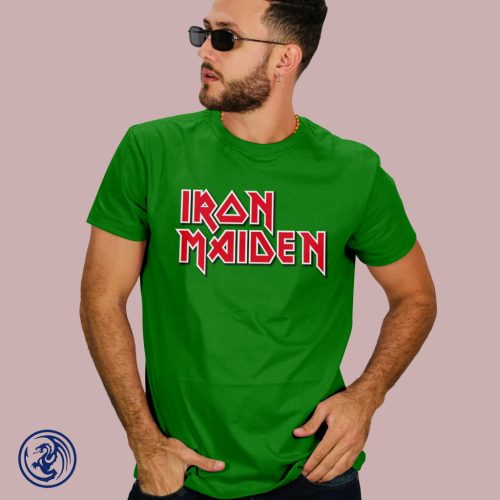 Iron Maiden - logo, pánske tričko