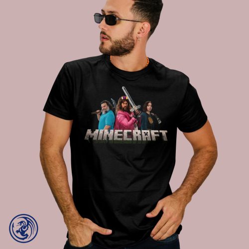 Minecraft film, pánske tričko