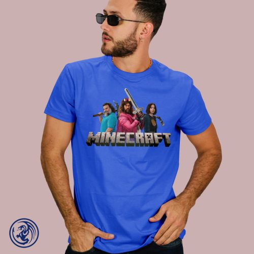 Minecraft film, pánske tričko