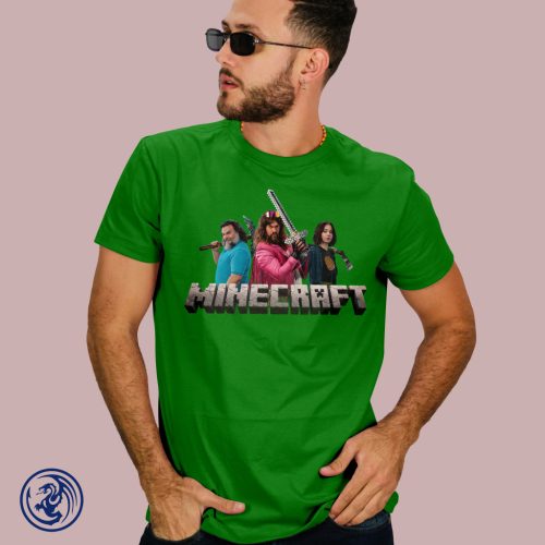 Minecraft film, pánske tričko