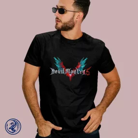Devil May Cry 5 logo, pánske tričko