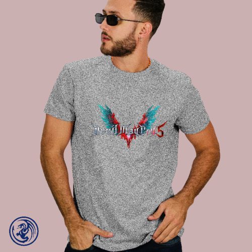 Devil May Cry 5 logo, pánske tričko