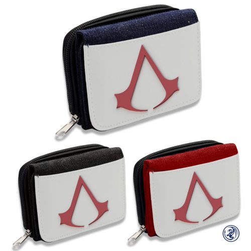 Assassin's Creed logo džínsová peňaženka