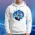 Sonic, unisex mikina s kapucňou