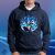 Sonic, unisex mikina s kapucňou