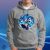 Sonic, unisex mikina s kapucňou