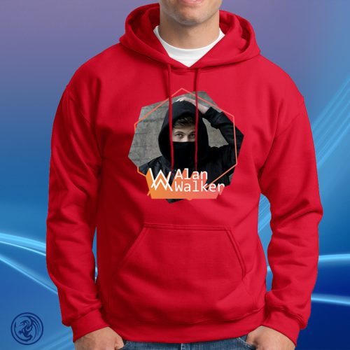 Alan Walker, unisex mikina s kapucňou